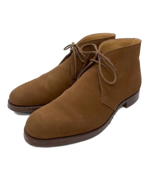 Crockett & Jones（クロケット＆ジョーンズ）Crockett & Jones (クロケット＆ジョーンズ) チャッカーブーツ キャメル サイズ:6Eの古着・服飾アイテム