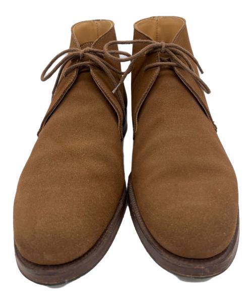 Crockett & Jones（クロケット＆ジョーンズ）Crockett & Jones (クロケット＆ジョーンズ) チャッカーブーツ キャメル サイズ:6Eの古着・服飾アイテム
