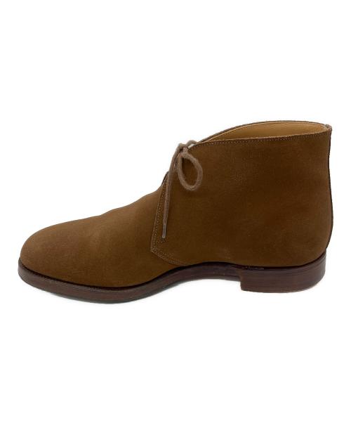 Crockett & Jones（クロケット＆ジョーンズ）Crockett & Jones (クロケット＆ジョーンズ) チャッカーブーツ キャメル サイズ:6Eの古着・服飾アイテム