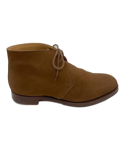 Crockett & Jones（クロケット＆ジョーンズ）Crockett & Jones (クロケット＆ジョーンズ) チャッカーブーツ キャメル サイズ:6Eの古着・服飾アイテム