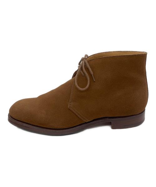 Crockett & Jones（クロケット＆ジョーンズ）Crockett & Jones (クロケット＆ジョーンズ) チャッカーブーツ キャメル サイズ:6Eの古着・服飾アイテム