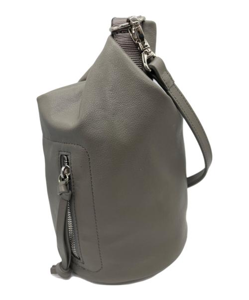 UNITED ARROWS TOKYO（ユナイテッドアローズトウキョウ）UNITED ARROWS TOKYO (ユナイテッドアローズトウキョウ) レザーショルダーバッグ グレーの古着・服飾アイテム