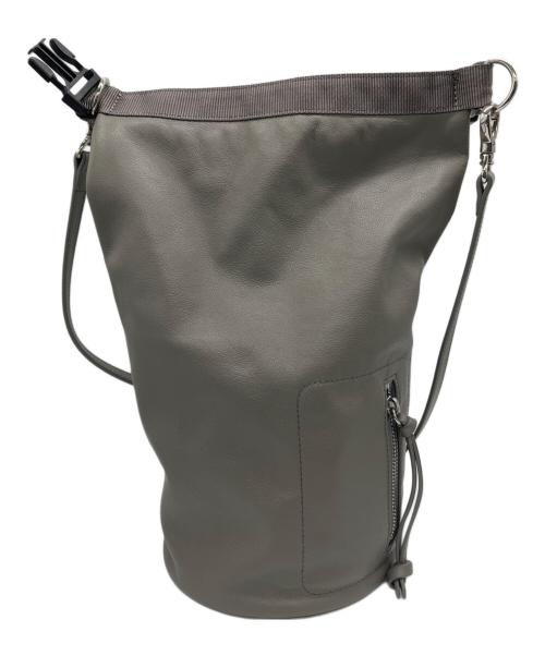 UNITED ARROWS TOKYO（ユナイテッドアローズトウキョウ）UNITED ARROWS TOKYO (ユナイテッドアローズトウキョウ) レザーショルダーバッグ グレーの古着・服飾アイテム