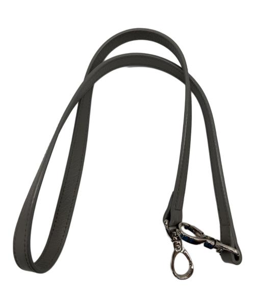 UNITED ARROWS TOKYO（ユナイテッドアローズトウキョウ）UNITED ARROWS TOKYO (ユナイテッドアローズトウキョウ) レザーショルダーバッグ グレーの古着・服飾アイテム