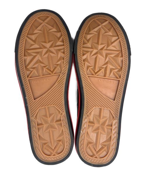 DIESEL（ディーゼル）DIESEL (ディーゼル) ハイカットスニーカー ブラック サイズ:27cmの古着・服飾アイテム