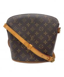 LOUIS VUITTON（ルイ ヴィトン）の古着「ショルダーポーチ/ドルーオ」｜ブラウン