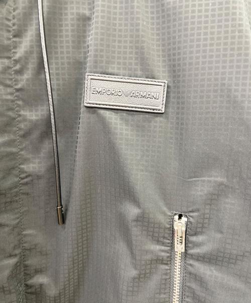 EMPORIO ARMANI（エンポリオアルマーニ）EMPORIO ARMANI (エンポリオアルマーニ) フーデッドジャケット ネイビー サイズ:48の古着・服飾アイテム