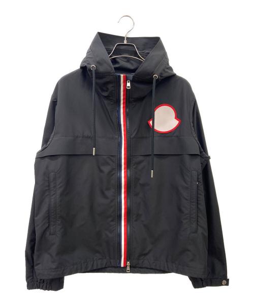 MONCLER（モンクレール）MONCLER (モンクレール) フーデッドジャケット ブラック サイズ:3の古着・服飾アイテム