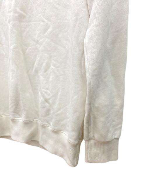 maison kitsune（メゾンキツネ）MAISON KITSUNE (メゾンキツネ) スウェット ホワイト サイズ:Lの古着・服飾アイテム