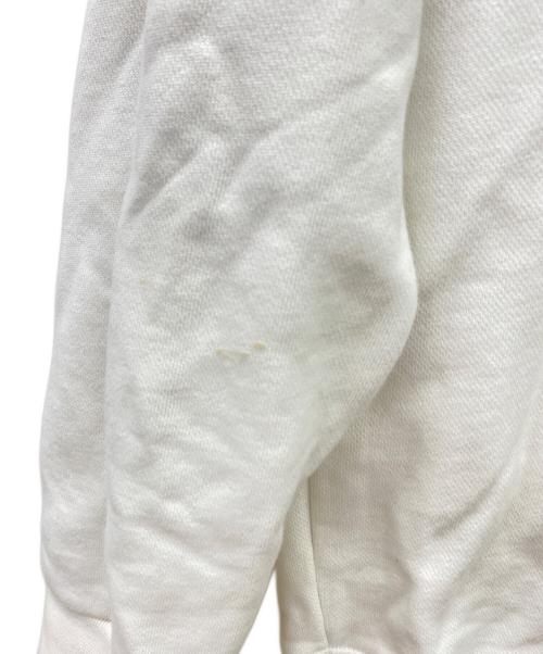 maison kitsune（メゾンキツネ）MAISON KITSUNE (メゾンキツネ) スウェット ホワイト サイズ:Lの古着・服飾アイテム