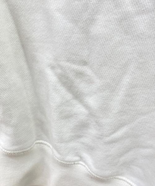 maison kitsune（メゾンキツネ）MAISON KITSUNE (メゾンキツネ) スウェット ホワイト サイズ:Lの古着・服飾アイテム