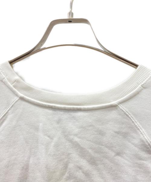 maison kitsune（メゾンキツネ）MAISON KITSUNE (メゾンキツネ) スウェット ホワイト サイズ:Lの古着・服飾アイテム