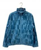 SUPREMEシュプリーム）の古着「Velour Track  Jacket」｜ブルー