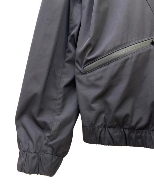 EMPORIO ARMANI（エンポリオ アルマーニ）EMPORIO ARMANI (エンポリオアルマーニ) フーデッドジャケット ブラック サイズ:48の古着・服飾アイテム