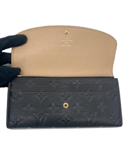 LOUIS VUITTON（ルイ ヴィトン）LOUIS VUITTON (ルイ ヴィトン) 長財布/モノグラム・アンプラント ブラックの古着・服飾アイテム