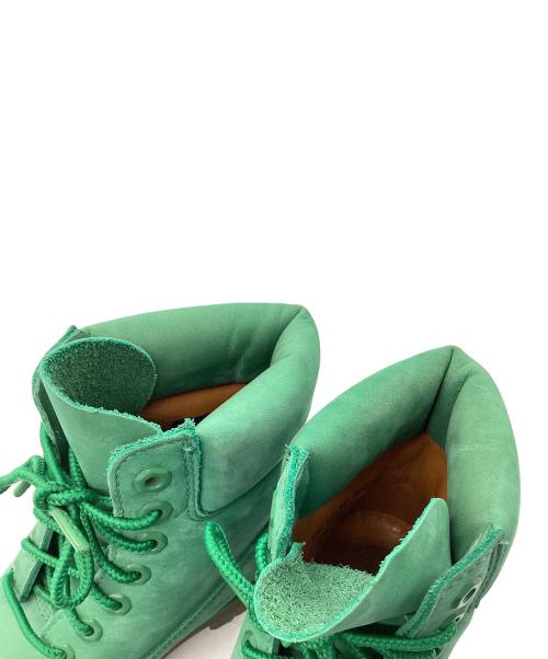 Timberland（ティンバーランド）Timberland (ティンバーランド) プレミアム 6インチ ウォータープルーフ ブーツ グリーン サイズ:7Wの古着・服飾アイテム