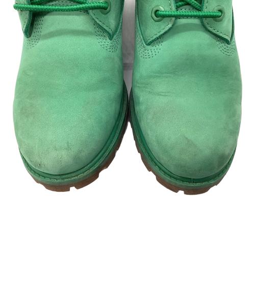 Timberland（ティンバーランド）Timberland (ティンバーランド) プレミアム 6インチ ウォータープルーフ ブーツ グリーン サイズ:7Wの古着・服飾アイテム