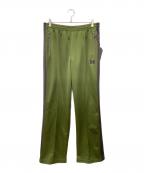 Needlesニードルズ）の古着「BOOTCUT TRACK PANT」｜グリーン×パープル