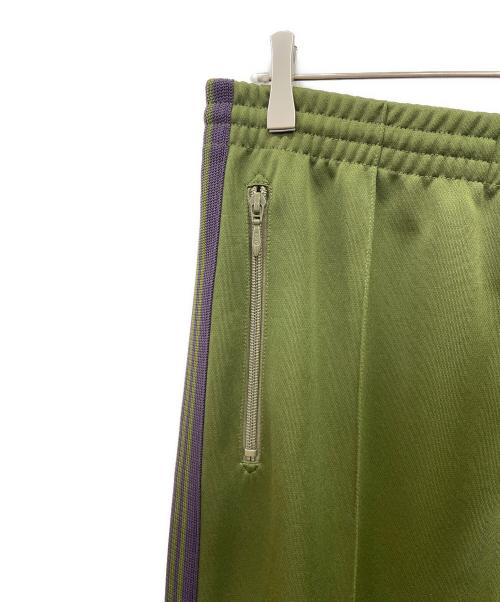 Needles（ニードルズ）Needles (ニードルズ) BOOTCUT TRACK PANT グリーン×パープル サイズ:M 未使用品の古着・服飾アイテム