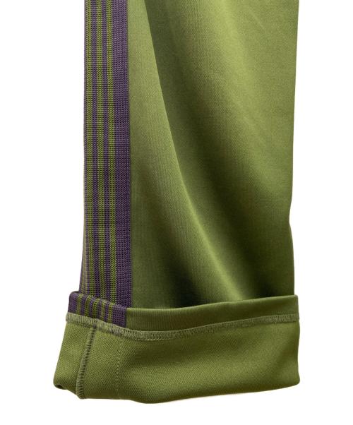Needles（ニードルズ）Needles (ニードルズ) BOOTCUT TRACK PANT グリーン×パープル サイズ:M 未使用品の古着・服飾アイテム