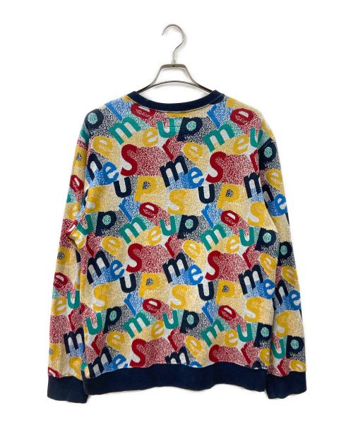 SUPREME（シュプリーム）SUPREME (シュプリーム) Scatter Text Crewneck マルチカラー サイズ:Mの古着・服飾アイテム