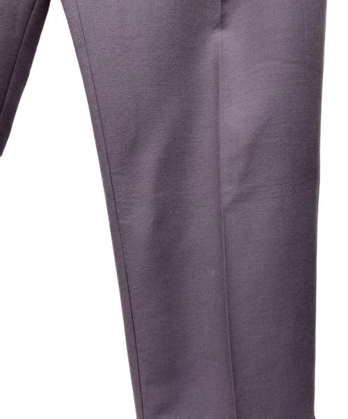 WACKO MARIA（ワコマリア）WACKO MARIA (ワコマリア) DORMEUIL (ドーメル) モヘヤ混タックパンツ パープル サイズ:XLの古着・服飾アイテム