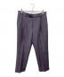 WACKO MARIA（ワコマリア）の古着「モヘヤ混タックパンツ」｜パープル