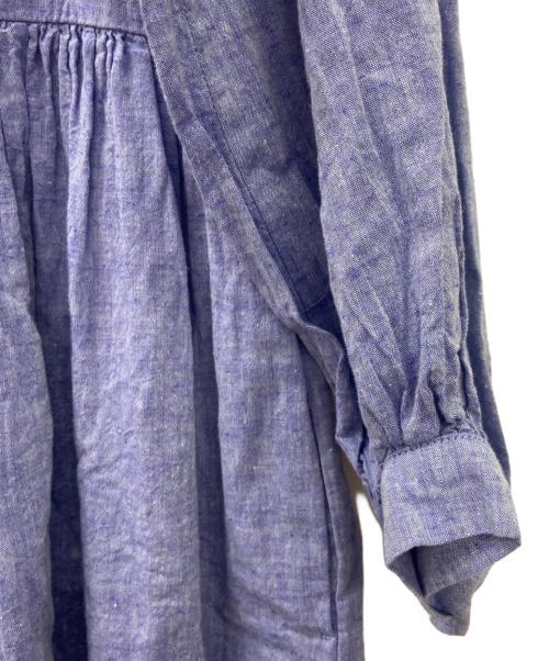 Samansa Mos2（サマンサモスモス）Samansa Mos2 (サマンサモスモス) Alice (アリス) 長袖ワンピース ブルー サイズ:FREE 未使用品の古着・服飾アイテム