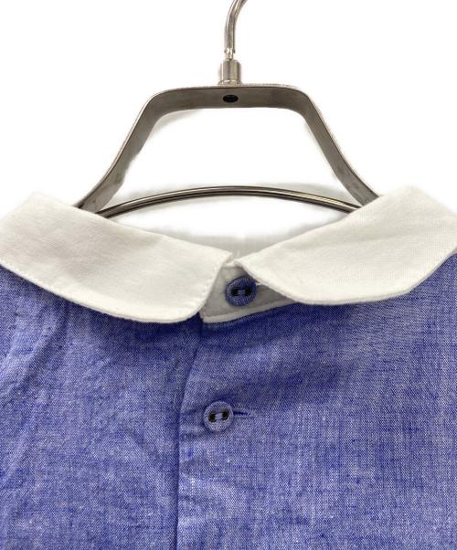 Samansa Mos2（サマンサモスモス）Samansa Mos2 (サマンサモスモス) Alice (アリス) 長袖ワンピース ブルー サイズ:FREE 未使用品の古着・服飾アイテム