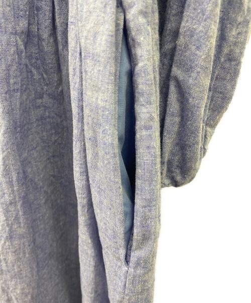 Samansa Mos2（サマンサモスモス）Samansa Mos2 (サマンサモスモス) Alice (アリス) 長袖ワンピース ブルー サイズ:FREE 未使用品の古着・服飾アイテム