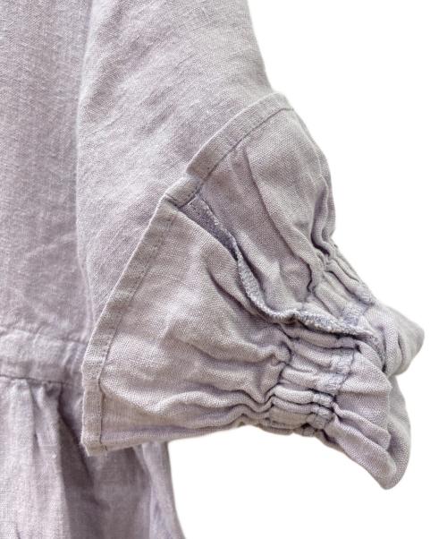 Samansa Mos2（サマンサモスモス）Samansa Mos2 (サマンサモスモス) 長袖ワンピース バイオレット サイズ:FREE 未使用品の古着・服飾アイテム