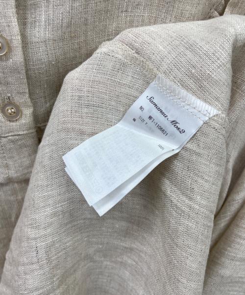 Samansa Mos2（サマンサモスモス）Samansa Mos2 (サマンサモスモス) 長袖ワンピース アイボリー サイズ:FREE 未使用品の古着・服飾アイテム