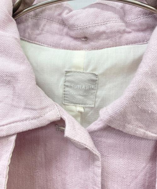 TSUHARU by samansa Mos2（ツハル バイ サマンサモスモス）TSUHARU by Samansa Mos2 (ツハル バイ サマンサモスモス) レースポケットポンチョコート ピンク サイズ:Freeの古着・服飾アイテム