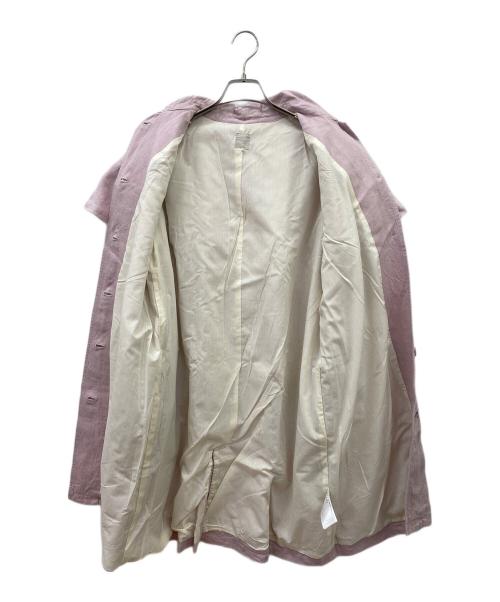 TSUHARU by samansa Mos2（ツハル バイ サマンサモスモス）TSUHARU by Samansa Mos2 (ツハル バイ サマンサモスモス) レースポケットポンチョコート ピンク サイズ:Freeの古着・服飾アイテム