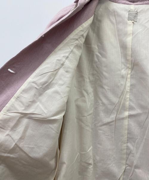 TSUHARU by samansa Mos2（ツハル バイ サマンサモスモス）TSUHARU by Samansa Mos2 (ツハル バイ サマンサモスモス) レースポケットポンチョコート ピンク サイズ:Freeの古着・服飾アイテム