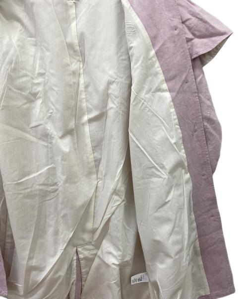 TSUHARU by samansa Mos2（ツハル バイ サマンサモスモス）TSUHARU by Samansa Mos2 (ツハル バイ サマンサモスモス) レースポケットポンチョコート ピンク サイズ:Freeの古着・服飾アイテム