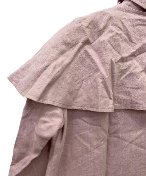 TSUHARU by samansa Mos2（ツハル バイ サマンサモスモス）TSUHARU by Samansa Mos2 (ツハル バイ サマンサモスモス) レースポケットポンチョコート ピンク サイズ:Freeの古着・服飾アイテム