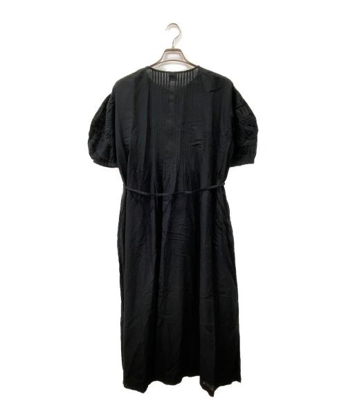 TSUHARU by samansa Mos2（ツハル バイ サマンサモスモス）TSUHARU by samansa Mos2 (ツハル バイ サマンサモスモス) 半袖ワンピース ブラック サイズ:FREE 未使用品の古着・服飾アイテム