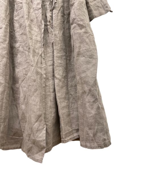 TSUHARU by samansa Mos2（ツハル バイ サマンサモスモス）TSUHARU by Samansa Mos2 (ツハル バイ サマンサモスモス) 長袖ワンピース モカ サイズ:FREE 未使用品の古着・服飾アイテム