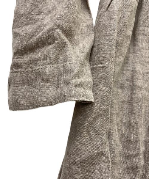 TSUHARU by samansa Mos2（ツハル バイ サマンサモスモス）TSUHARU by Samansa Mos2 (ツハル バイ サマンサモスモス) 長袖ワンピース モカ サイズ:FREE 未使用品の古着・服飾アイテム