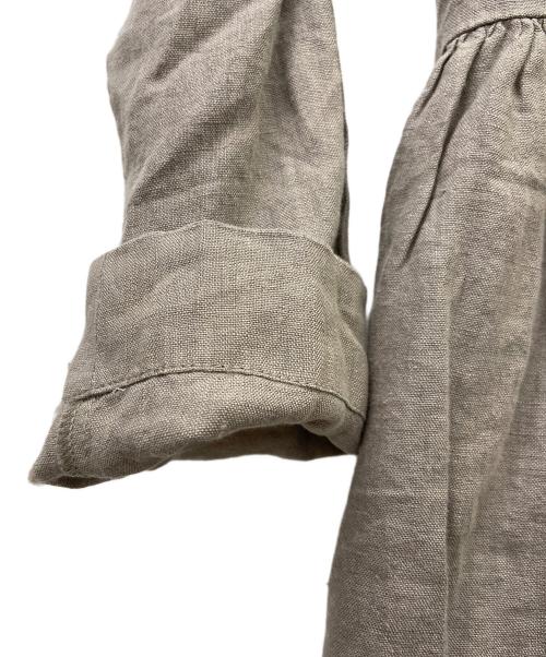 TSUHARU by samansa Mos2（ツハル バイ サマンサモスモス）TSUHARU by Samansa Mos2 (ツハル バイ サマンサモスモス) 長袖ワンピース モカ サイズ:FREE 未使用品の古着・服飾アイテム