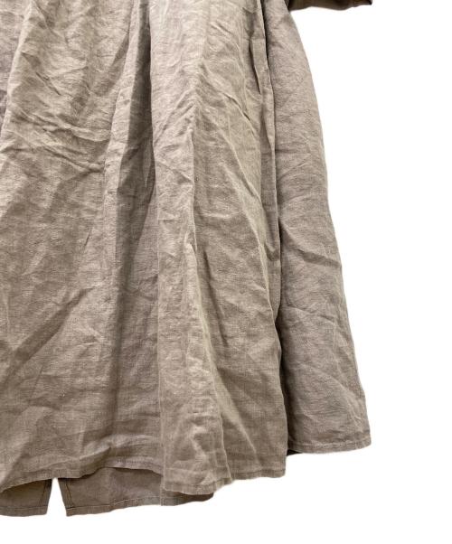 TSUHARU by samansa Mos2（ツハル バイ サマンサモスモス）TSUHARU by Samansa Mos2 (ツハル バイ サマンサモスモス) 長袖ワンピース モカ サイズ:FREE 未使用品の古着・服飾アイテム