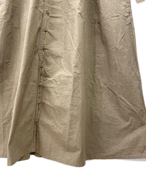 TSUHARU by samansa Mos2（ツハル バイ サマンサモスモス）TSUHARU by samansa Mos2 (ツハル バイ サマンサモスモス) 長袖ワンピース ブラウン サイズ:FREE 未使用品の古着・服飾アイテム