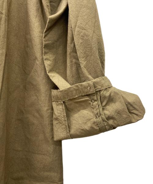 TSUHARU by samansa Mos2（ツハル バイ サマンサモスモス）TSUHARU by samansa Mos2 (ツハル バイ サマンサモスモス) 長袖ワンピース ブラウン サイズ:FREE 未使用品の古着・服飾アイテム