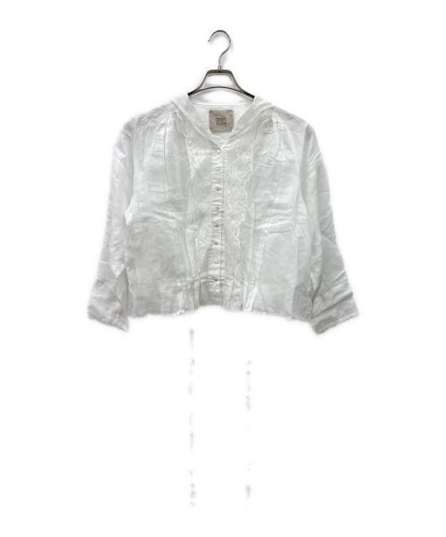 nest Robe（ネストローブ）nest Robe (ネストローブ) 長袖シャツ ホワイト サイズ:FREEの古着・服飾アイテム