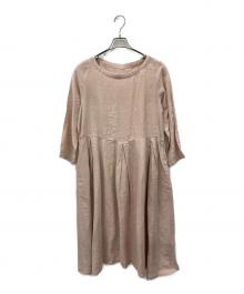 nest Robe（ネストローブ）の古着「長袖ワンピース」｜ピンク