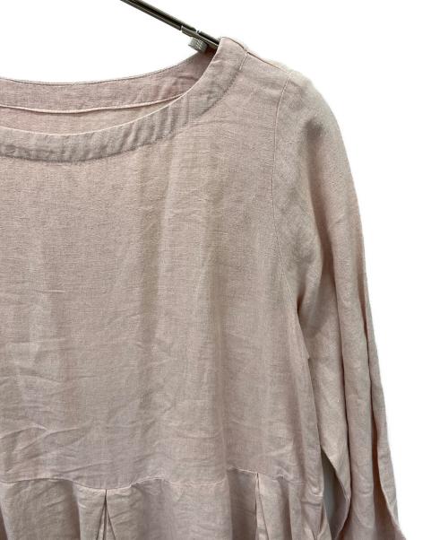 nest Robe（ネストローブ）nest Robe (ネストローブ) 長袖ワンピース ピンク サイズ:なしの古着・服飾アイテム