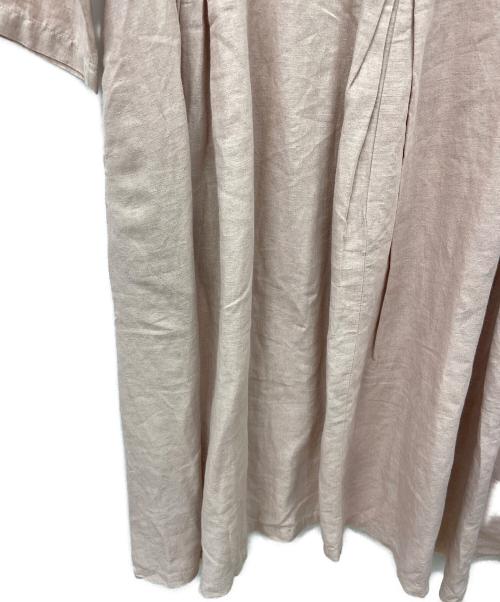 nest Robe（ネストローブ）nest Robe (ネストローブ) 長袖ワンピース ピンク サイズ:なしの古着・服飾アイテム