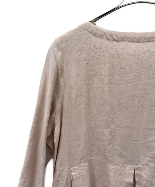 nest Robe（ネストローブ）nest Robe (ネストローブ) 長袖ワンピース ピンク サイズ:なしの古着・服飾アイテム