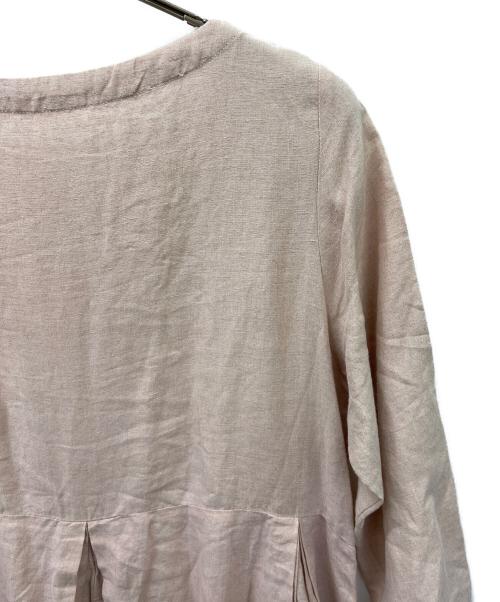 nest Robe（ネストローブ）nest Robe (ネストローブ) 長袖ワンピース ピンク サイズ:なしの古着・服飾アイテム